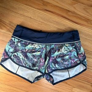 Lululemon Speed Up Low Rise Short